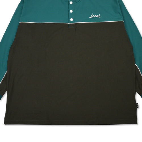 Contrast Piping L/S Henley