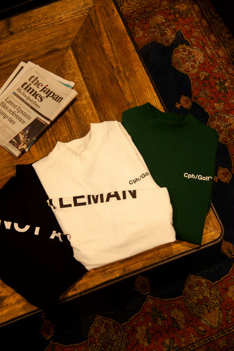 Cph/Golf LOGO LS MOCK NECK TEE