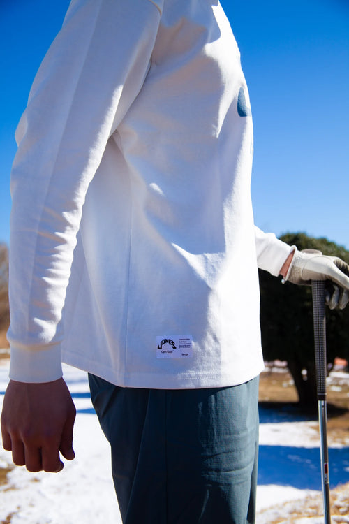 Cph/Golf × JONES  LS MOCK NECK TEE