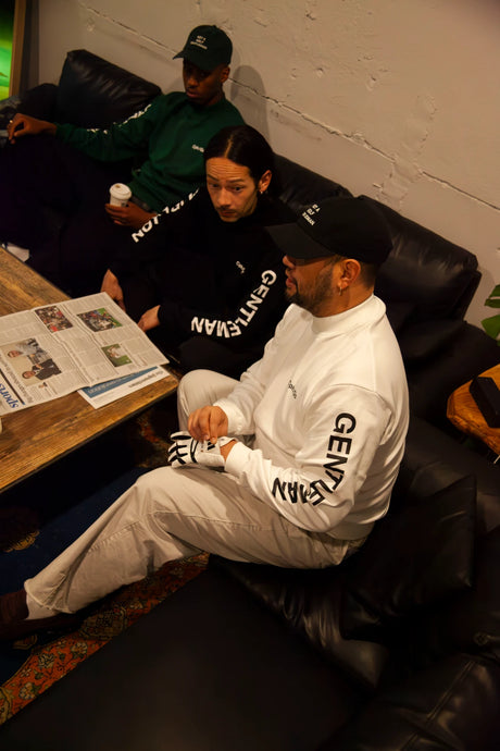 Cph/Golf LOGO LS MOCK NECK TEE