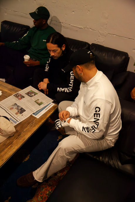 Cph/Golf LOGO LS MOCK NECK TEE