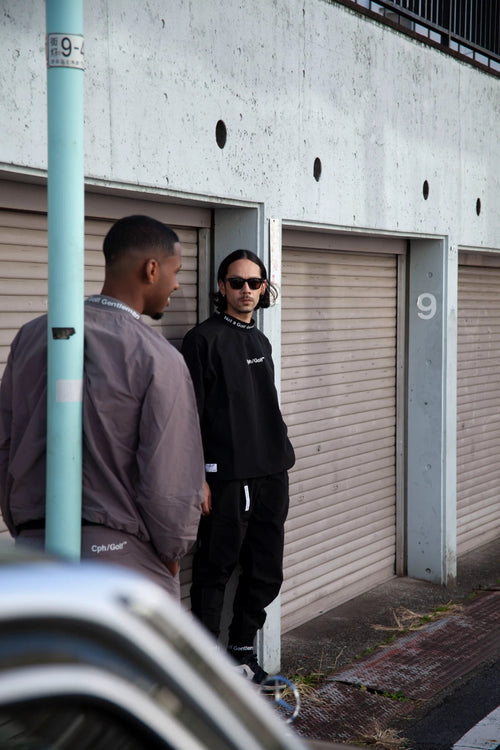 JACQUARD RIB ADJUSTABLE JOGGER PANTS