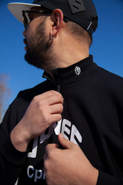 Cph/Golf × JONES  LS MOCK NECK TEE