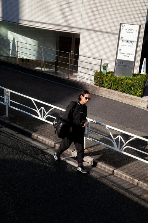 JACQUARD RIB ADJUSTABLE JOGGER PANTS