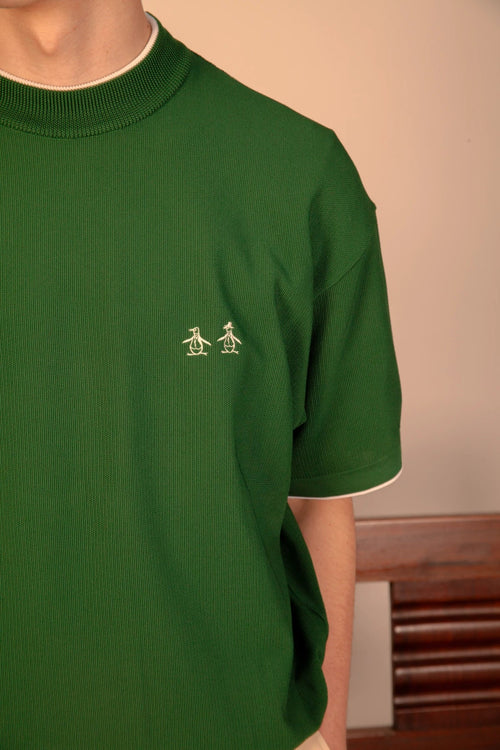 PENGUIN BY Cph/Golf MOCK NECK KNIT