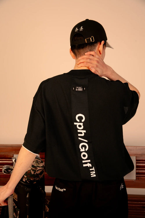 PENGUIN BY Cph/Golf MOCK NECK KNIT
