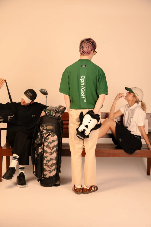 PENGUIN BY Cph/Golf MOCK NECK KNIT