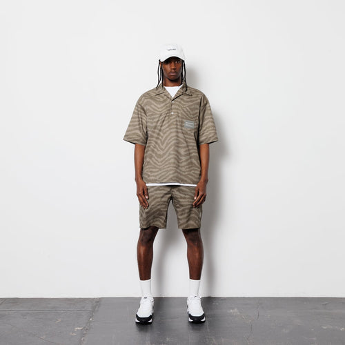 Bkws Tech Open Collar Shirt S/S_511-22002
