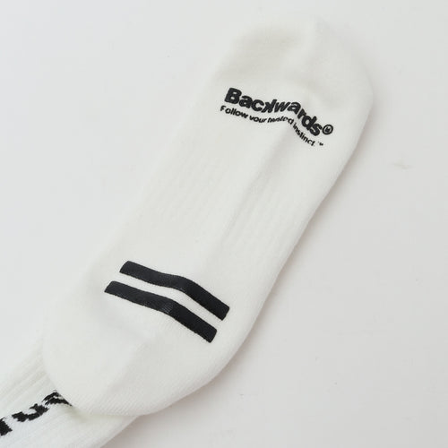 Logo JQ Coolmax Socks WHITE