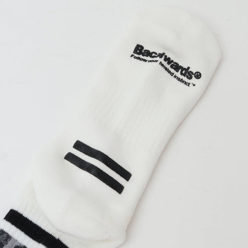 Leopard Lined Coolmax Socks WHITE