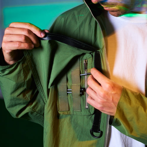 UTILITY JACKET  OLIVE