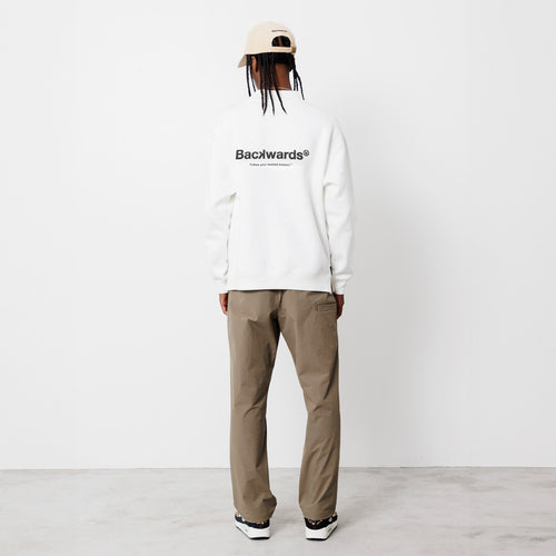 Primary Logo SW Mock Neck WHITE