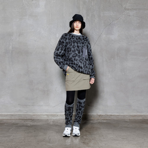 Mohair Knit Leg Cover