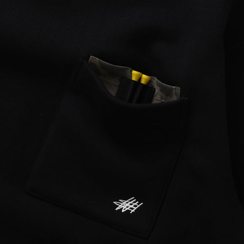 Primary Logo SW Mock Neck BLACK