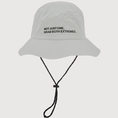 WATER REPELLENT BUCKET HAT GRAY