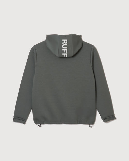 ZIP HOODIE JACKET KHAKI