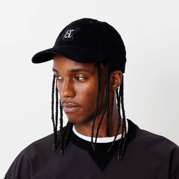 Animal B Cords LP 6 Panel Cap BLACK