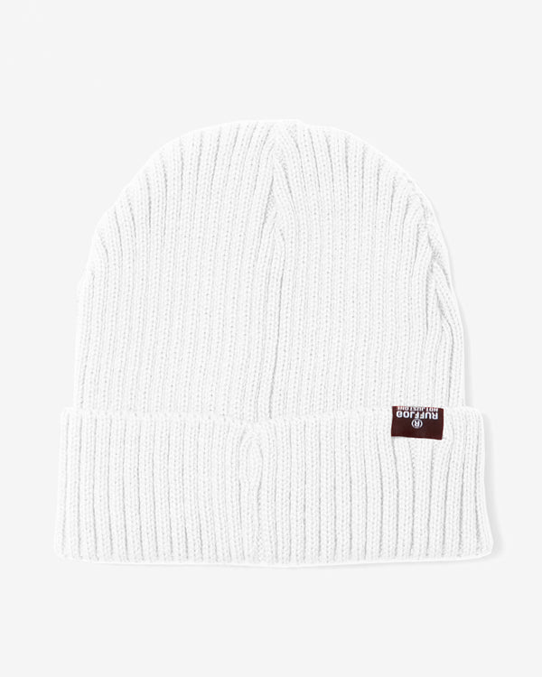 RUFFLOG WAPPEN BEANIE WHITE