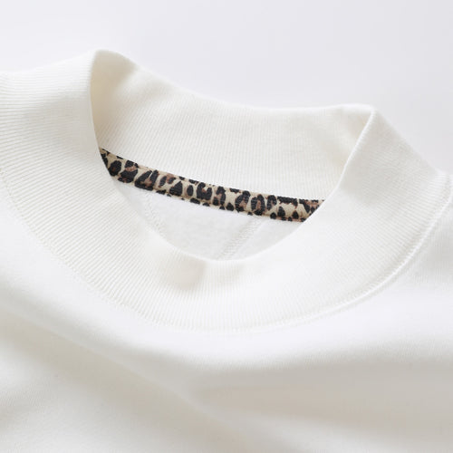 Primary Logo SW Mock Neck WHITE