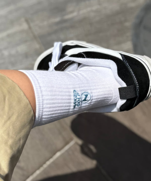 Tiny embroidery basic socks