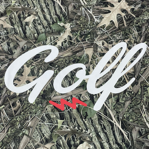GOLF LOGO DRY CROSS COLLAR MOCK NECK S/S TEE