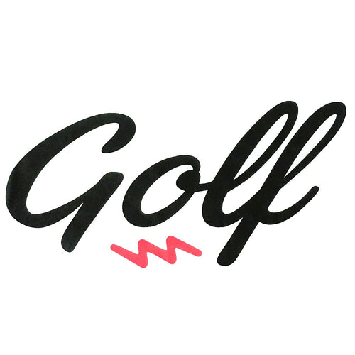 GOLF LOGO DRY CROSS COLLAR MOCK NECK S/S TEE