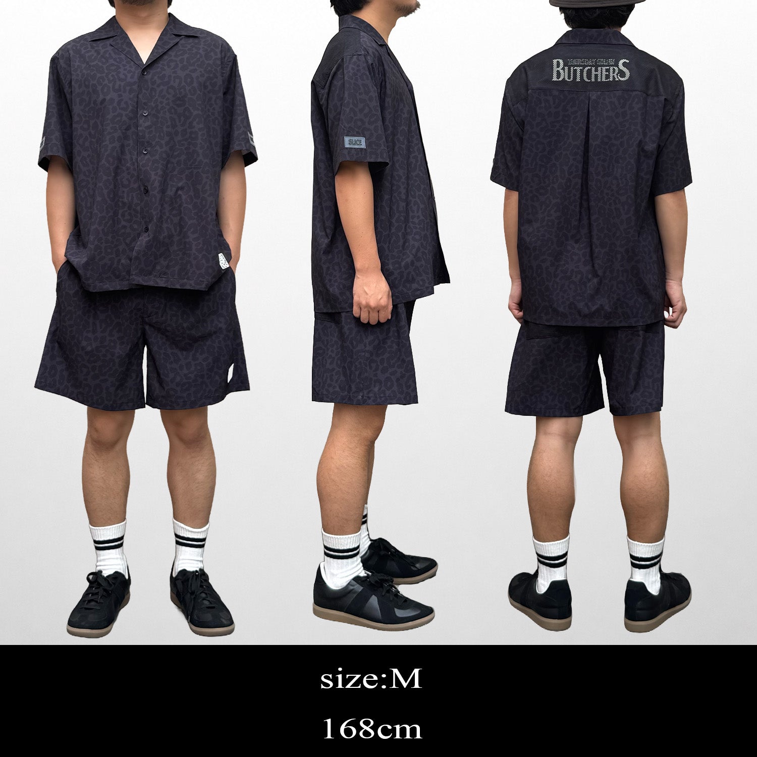 Hole In Fabric AOP SHORTS – RUFFLOG