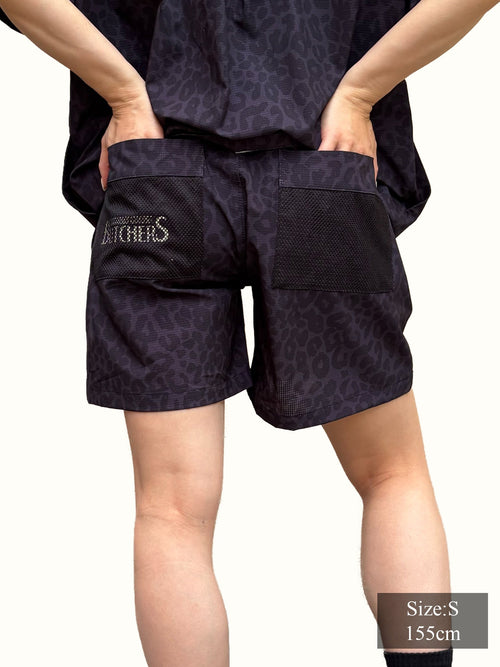 Hole In Fabric AOP SHORTS