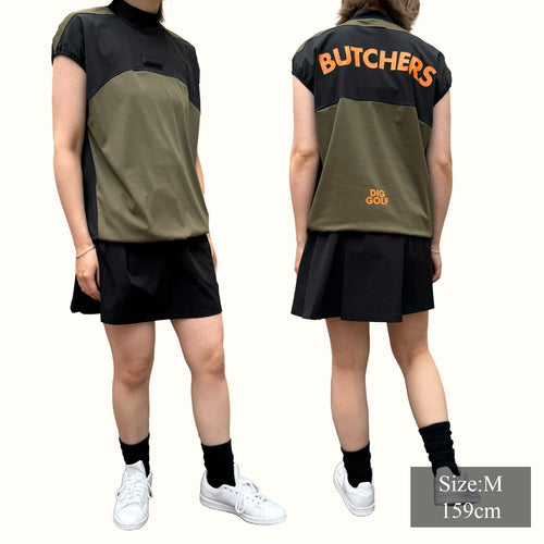 〈WOMEN〉Ice Jersey Sleeve Less MOCK