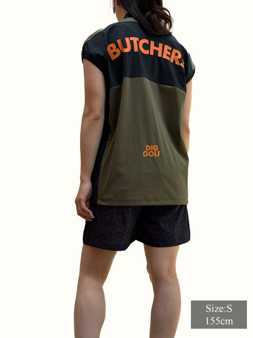〈WOMEN〉Ice Jersey Sleeve Less MOCK