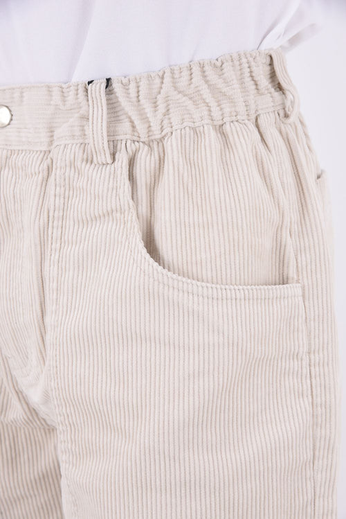 Uka Corduroy(8W)Shorts ECRU