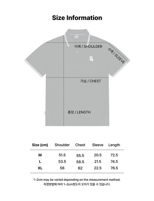 Nick Stripe Collar Point Essential P-shirts