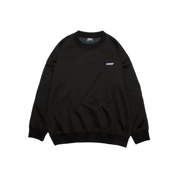 QUILT SWITCH SWEAT BLACK