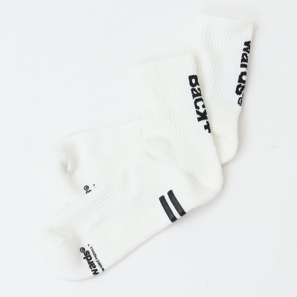 Logo JQ Coolmax Socks WHITE