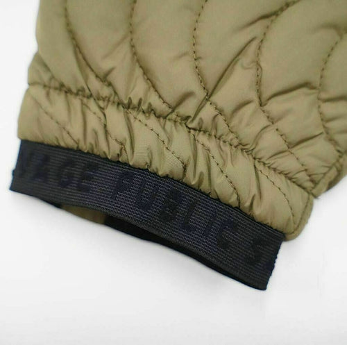 Wēkiu Quilt Hoodie KHAKI