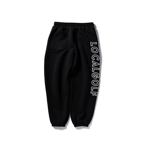 Cardboard Knit Jogger PANTS BLACK