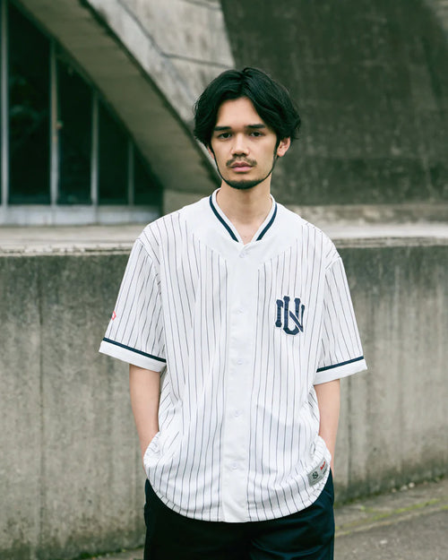 UNBIND ピンラインスイングシャツ Mサイズ グレー PIMLINE SWING SHIRT – RUFFLOG