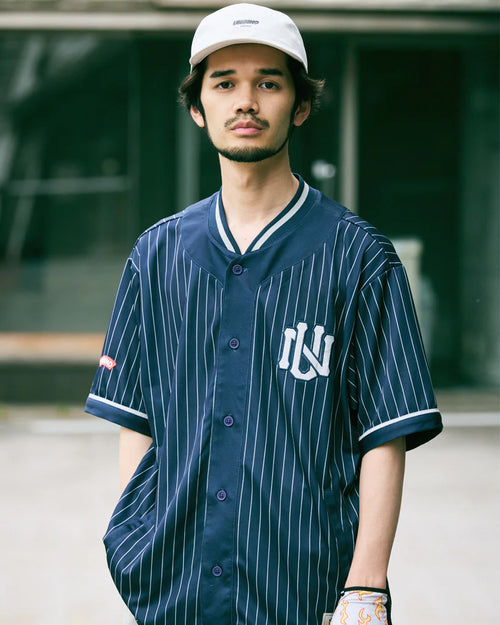 UNBIND ピンラインスイングシャツ Mサイズ グレー PIMLINE SWING SHIRT – RUFFLOG