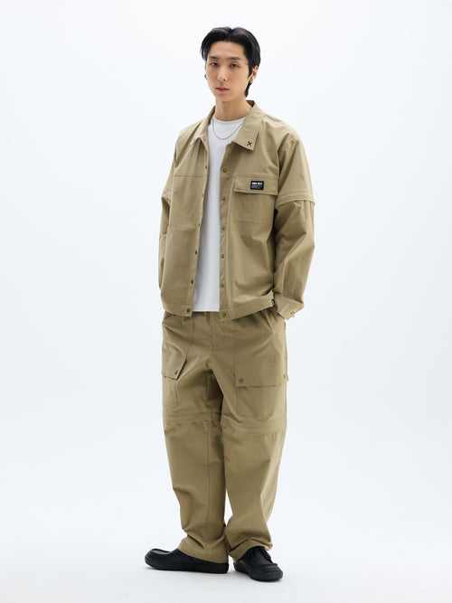 Detachable Collar Point Stretch Jacket