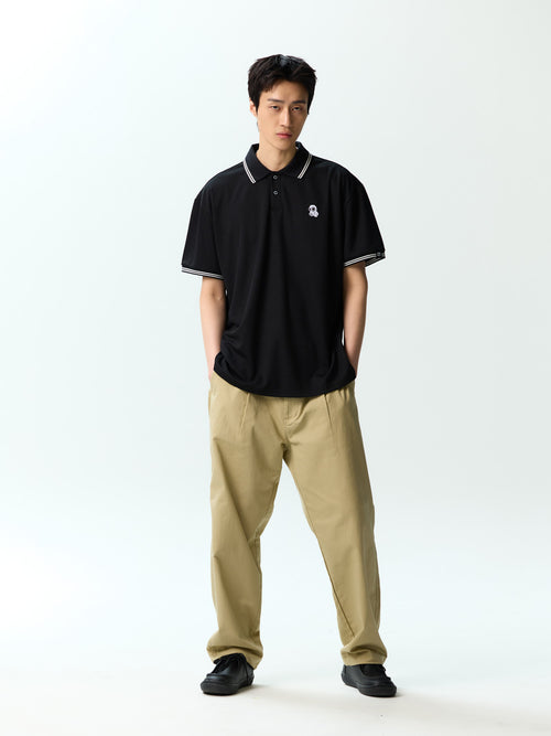 Nick Stripe Collar Point Essential P-shirts