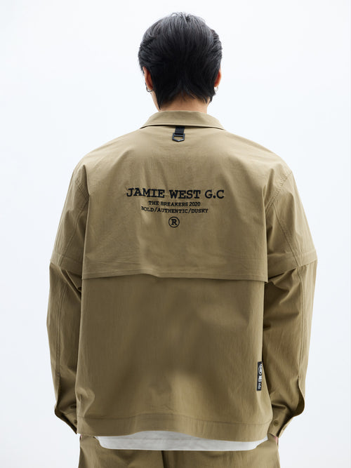 Detachable Collar Point Stretch Jacket