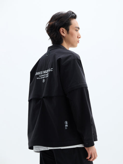 Detachable Collar Point Stretch Jacket