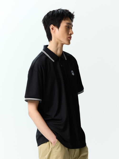 Nick Stripe Collar Point Essential P-shirts