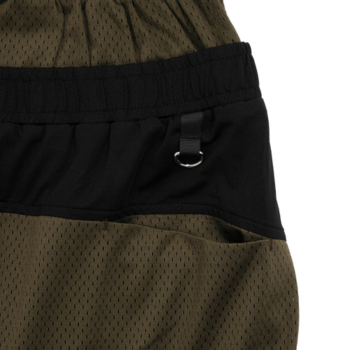 〈WOMEN〉Mesh 2Tone D/Waist SK