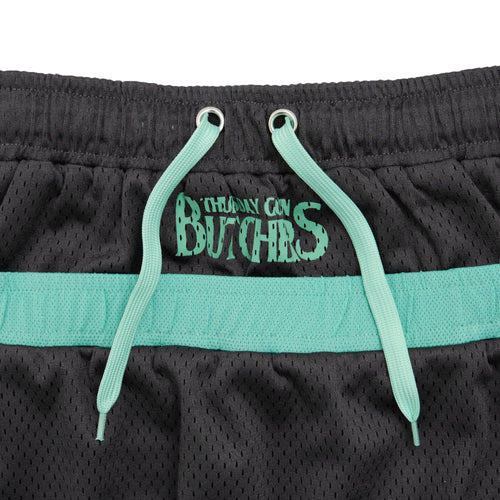 〈WOMEN〉Mesh 2Tone D/Waist SK