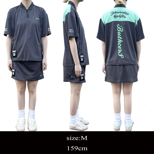 〈WOMEN〉Mesh 2Tone D/Waist SK