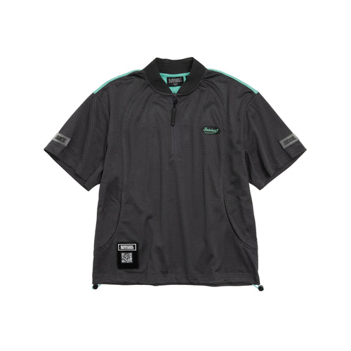 Mesh 2Tone H/Zip PO