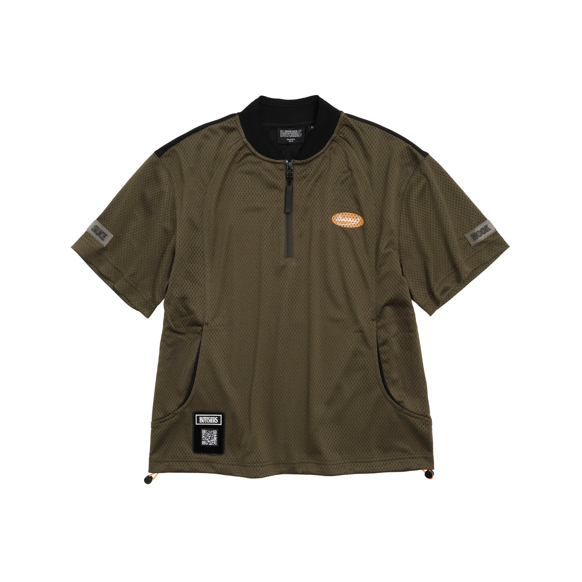 【完売品 XL】Rip Stretch Sleeve Mesh PO Mesh 2Tone H/Zip PO – RUFFLOG