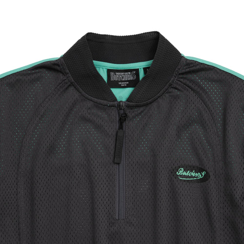 Mesh 2Tone H/Zip PO