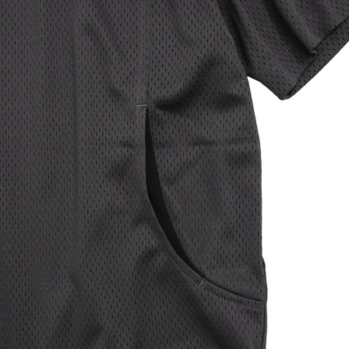 Mesh 2Tone H/Zip PO